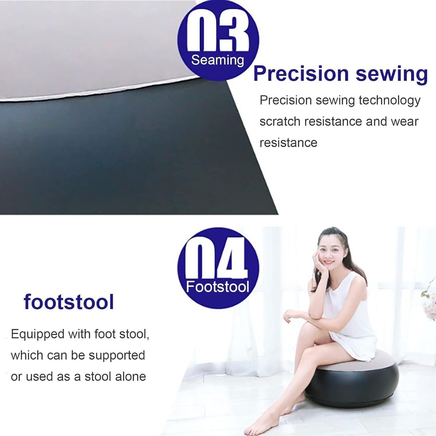 Inflatable Air Sofa - Portable Outdoor Lounger