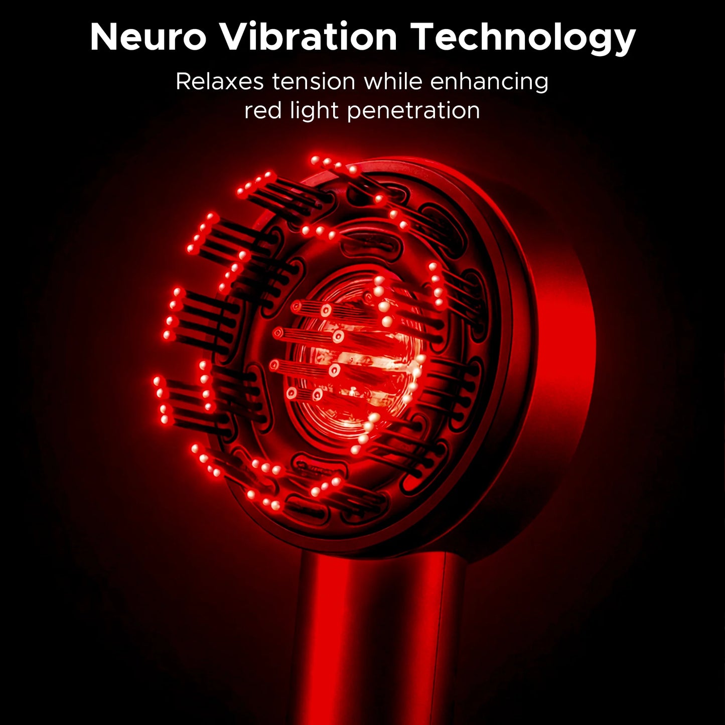3-1 Red Light Therapy Scalp Massager | 6 Months Warranty