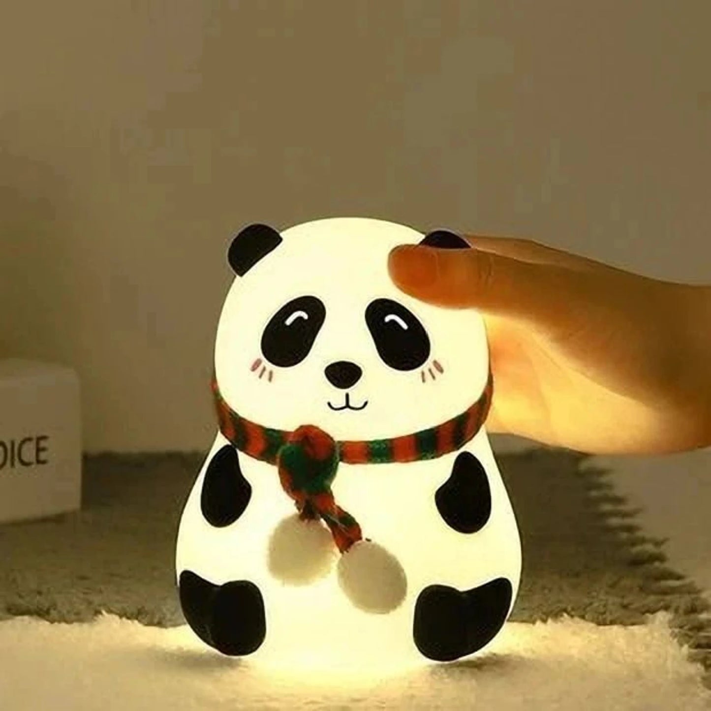 Silicone Panda Lamp - Touch Control Night Light