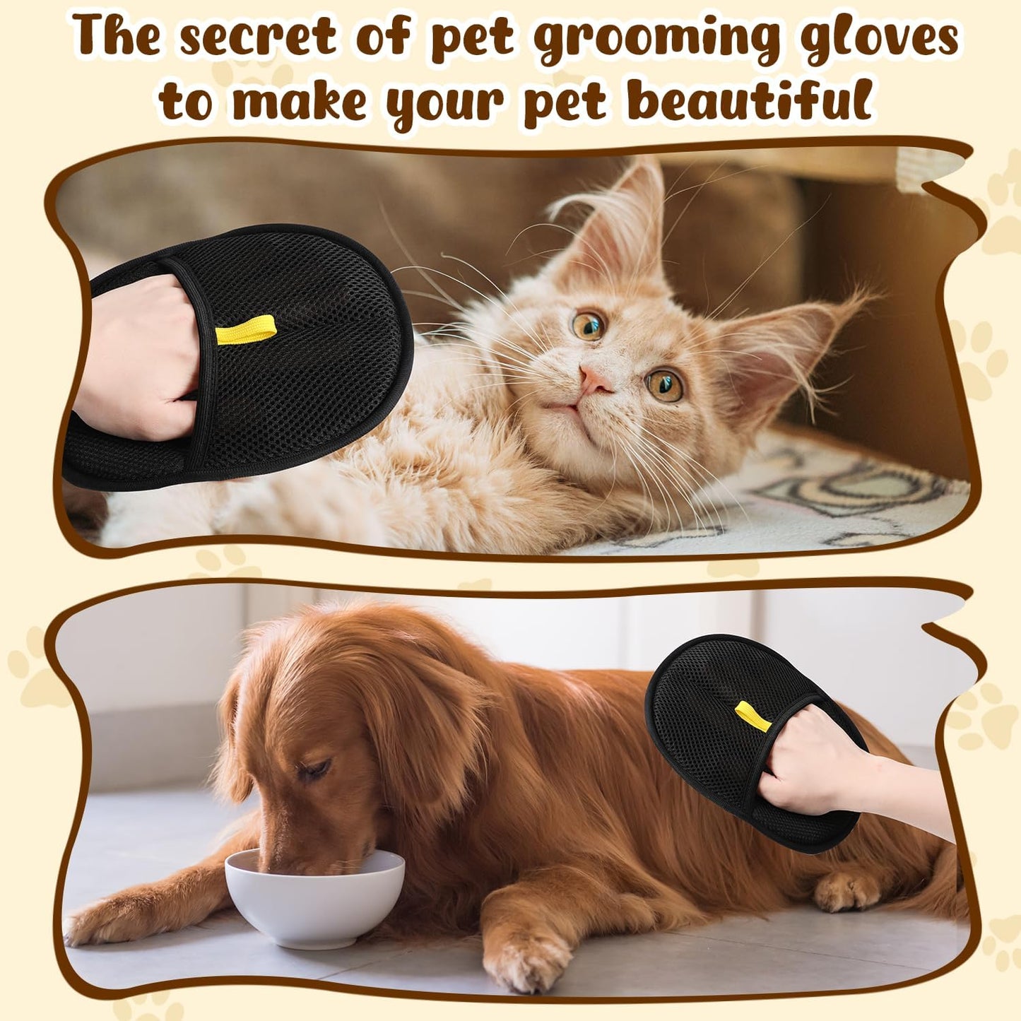 Electrostatic Pet Hair Removal Gloves