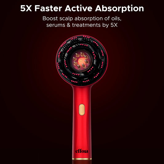 3-1 Red Light Therapy Scalp Massager | 6 Months Warranty